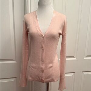 Prada Light Pink Women's Cardigan Sweater, size Italian 44